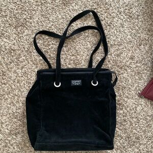 VINTAGE Esprit Corduroy tote bag EUC!!!